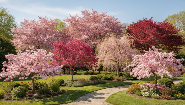découvrez 10 arbres à fleurs roses idéaux pour embellir votre jardin en été avec des couleurs éclatantes et une floraison généreuse.