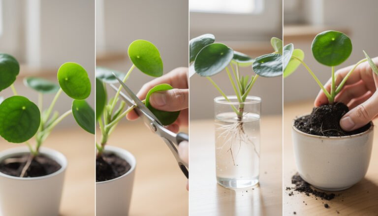 apprenez à bouturer votre pilea en 4 étapes simples et réussissez facilement cette technique de multiplication pour embellir votre intérieur.