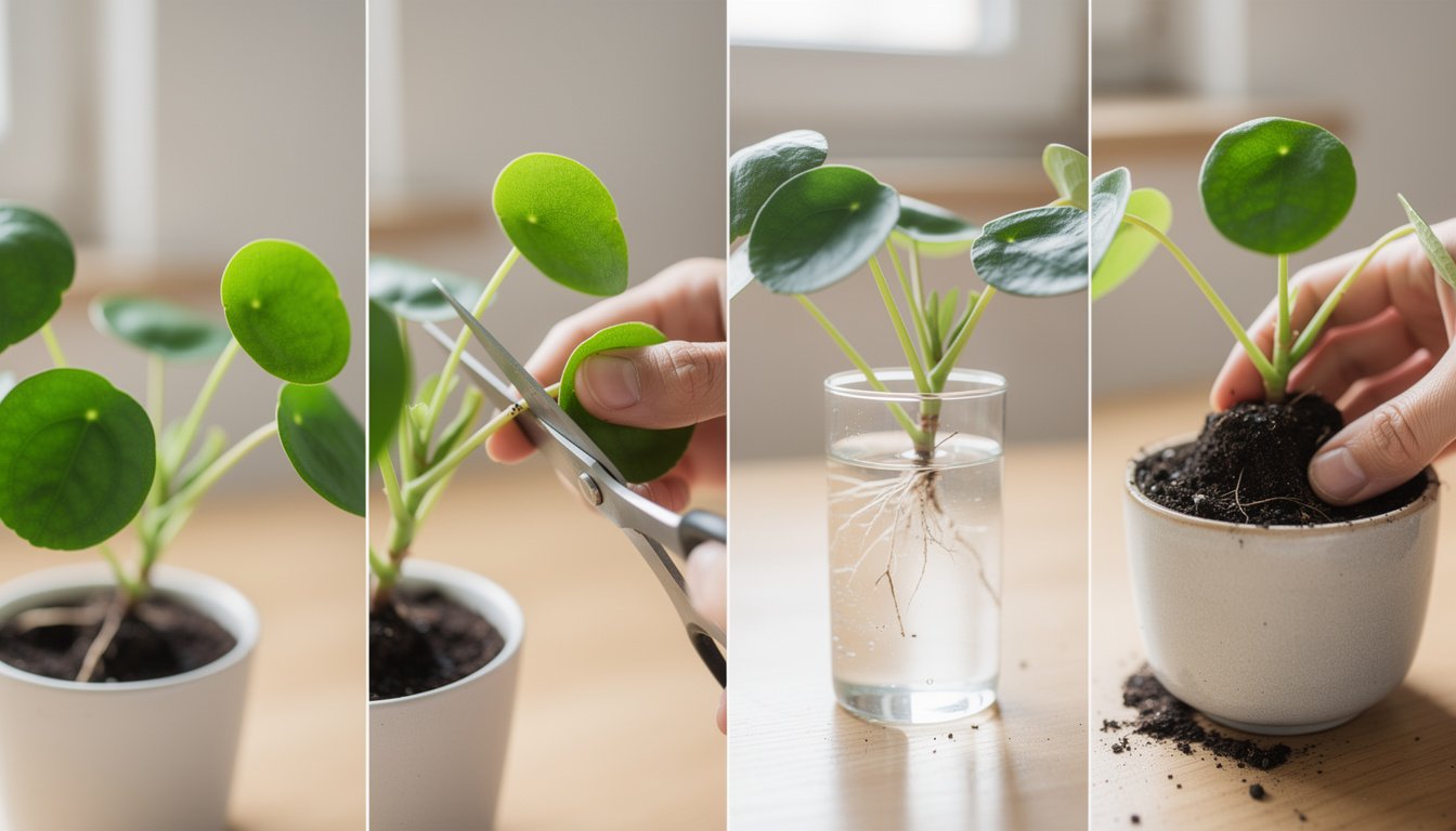 apprenez à bouturer votre pilea en 4 étapes simples et réussissez facilement cette technique de multiplication pour embellir votre intérieur.